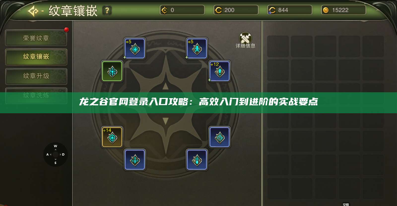 龙之谷官网登录入口攻略：高效入门到进阶的实战要点